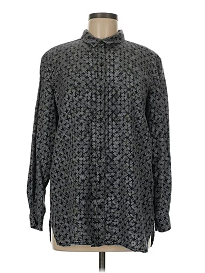 Pre-owned Barbour Long Sleeve Button Down Shirt In Gray
