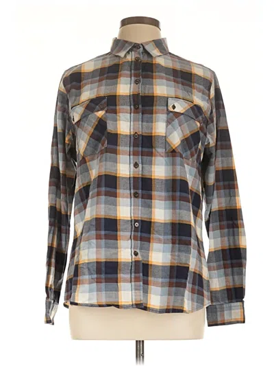 Pre-owned Barbour Long Sleeve Button Down Shirt In Gray