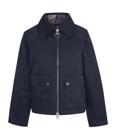 Barbour Long Sleeve Casual Jacket In Black