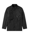 Barbour Multi-pocket Zip-up Jacket In Black