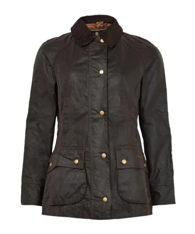 Barbour Long Sleeve Casual Jacket In Black