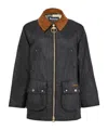 Barbour Long Sleeve Casual Jacket In Black