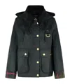 Barbour Long Sleeve Casual Jacket In Black
