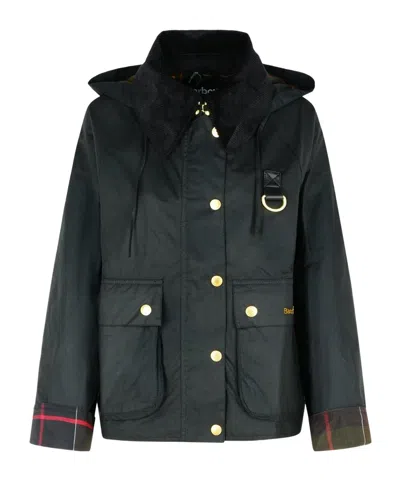 Barbour Long Sleeve Casual Jacket In Black