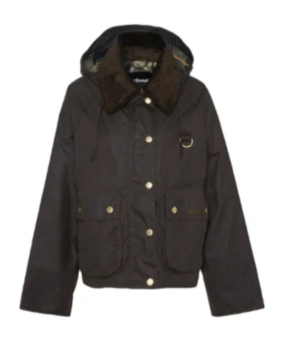 Barbour Long Sleeve Casual Jacket In Black