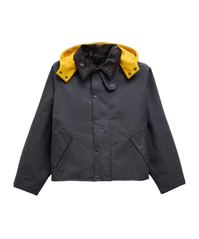 Barbour Long Sleeve Casual Jacket In Black