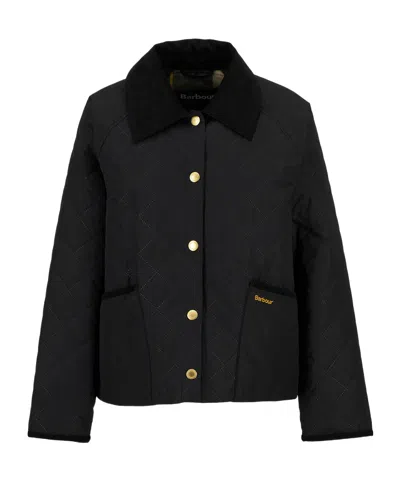 Barbour Long Sleeve Casual Jacket In Black