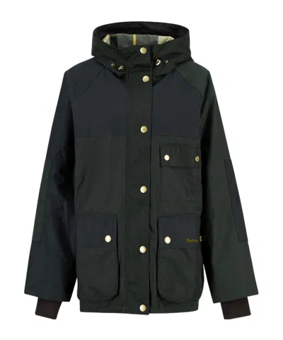 Barbour Long Sleeve Casual Jacket In Blue
