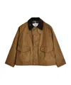 Barbour Long Sleeve Casual Jacket In Brown