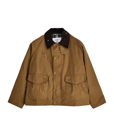 Barbour Long Sleeve Casual Jacket In Brown