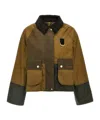 Barbour Alma Waxed Jacket In Brown
