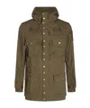 Barbour Utility Jacket Drawstring Waist In Green
