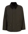 Barbour Long Sleeve Casual Jacket In Green