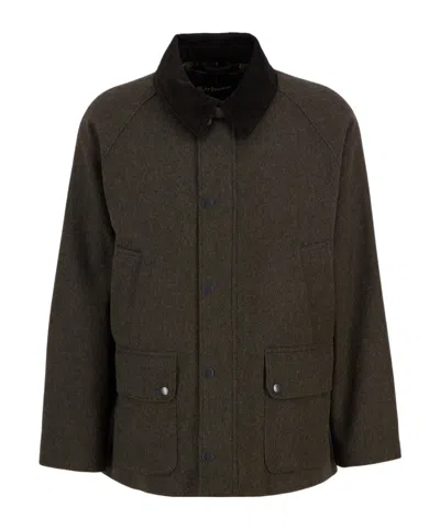 Barbour Long Sleeve Casual Jacket In Green