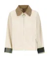 Barbour Catlin Showerproof Jacket In White
