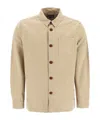 Barbour Light Brown Cotton Shirt In Nude