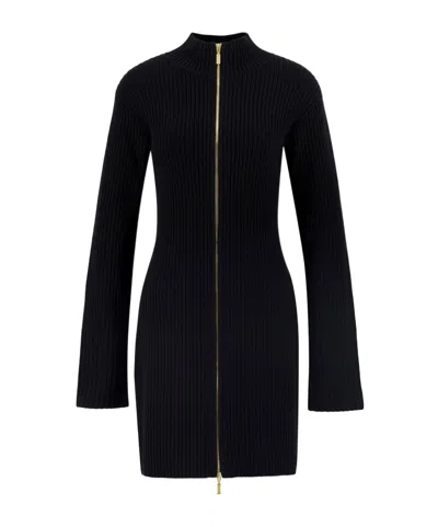 Barbour Long Sleeve Dress In Black