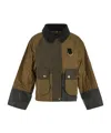 Barbour Long Sleeve Casual Jacket In Brown