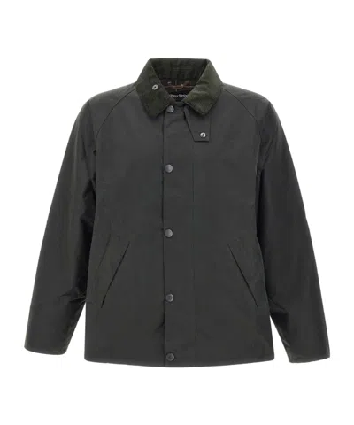 Barbour Long Sleeve Jacket In Gray