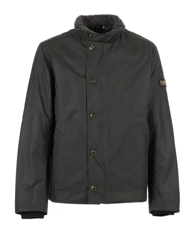Barbour Long Sleeve Jacket In Gray