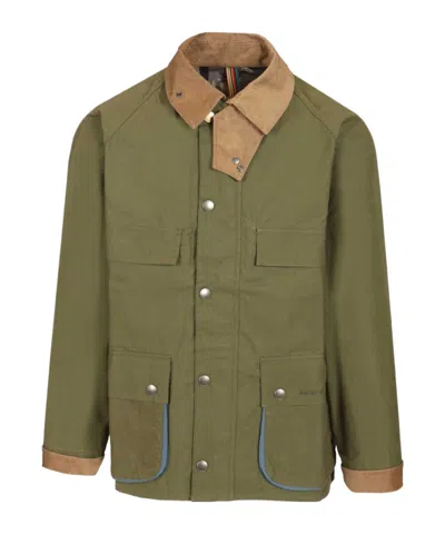 Barbour Sugarlump Bedale Puffer Jackets Green In Multi