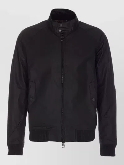 Barbour Long Sleeve Jacket With Elasticized Cuffs And Waist In Multi