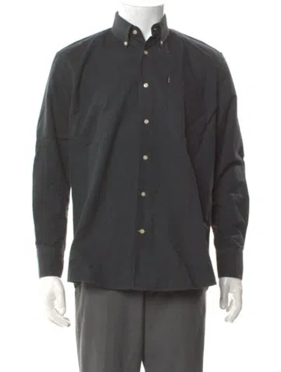 Pre-owned Barbour Long Sleeve Shirt In Gray