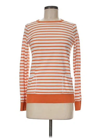 Pre-owned Barbour Long Sleeve T-shirt In Orange