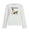 Barbour Long-sleeve Woodhouse T-shirt In White