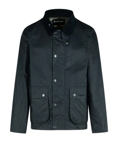 Barbour Long-sleeved Casual Jacket In Black