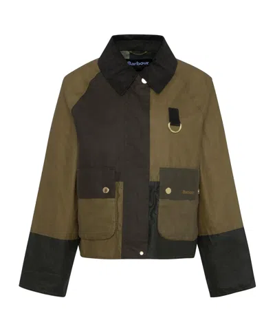 Barbour Long-sleeved Casual Jacket In Black