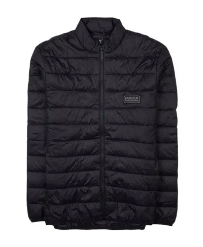 Barbour Long-sleeved Casual Jacket In Black