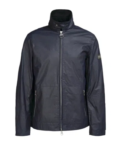 Barbour Long-sleeved Casual Jacket In Black