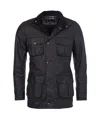 Barbour Long-sleeved Casual Jacket In Black