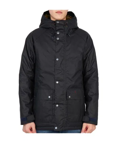 Barbour Long-sleeved Casual Jacket In Black