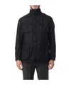Barbour Long-sleeved Casual Jacket In Black