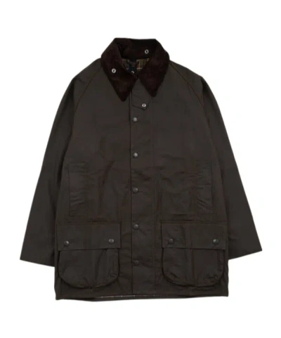 Barbour Long-sleeved Casual Jacket In Black
