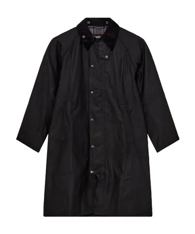 Barbour Long-sleeved Casual Jacket In Black