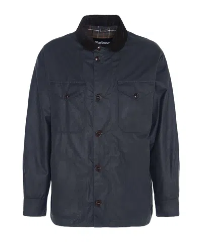Barbour Long-sleeved Casual Jacket In Black