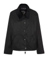 Barbour Long-sleeved Casual Jacket In Black