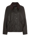Barbour Long-sleeved Casual Jacket In Black