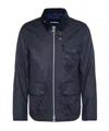Barbour Long-sleeved Casual Jacket In Black