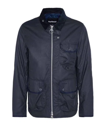 Barbour Long-sleeved Casual Jacket In Black