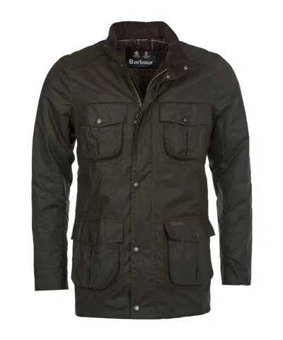Barbour Long-sleeved Casual Jacket In Black