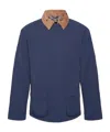 Barbour Long-sleeved Casual Jacket In Blue