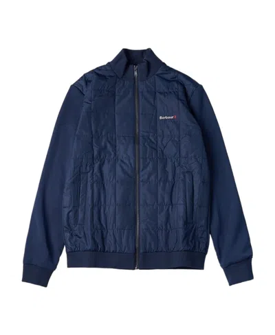 Barbour Long-sleeved Casual Jacket In Blue