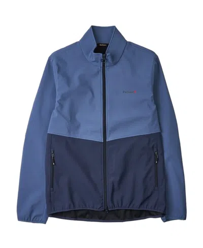 Barbour Long-sleeved Casual Jacket In Blue