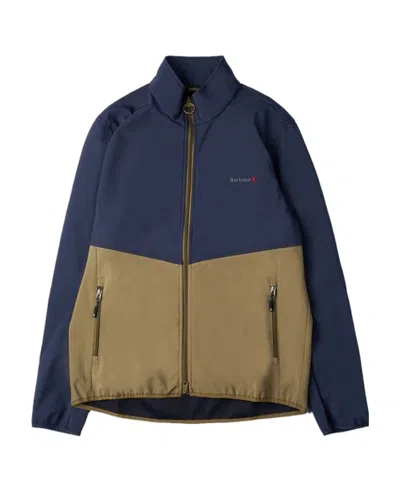 Barbour Long-sleeved Casual Jacket In Brown