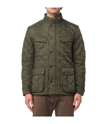 Barbour Long-sleeved Casual Jacket In Green