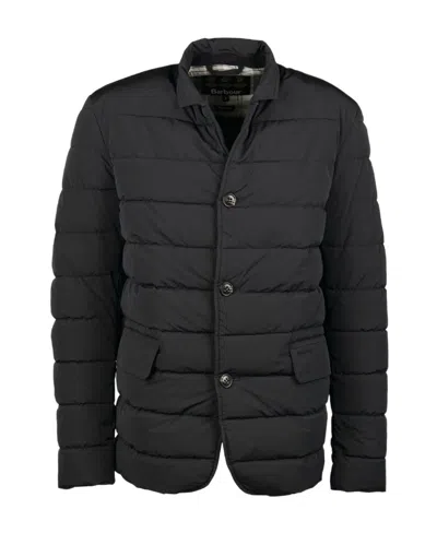 Barbour Long-sleeved Cotton Suit In Black